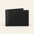 Atelier Midnight Black Alden Wallet — front view
